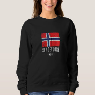 Moletom Cidade De Sandefjord Noruega Sem Bandeira Noruegue