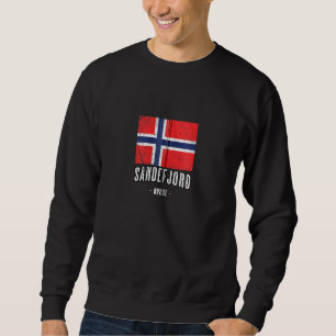 Moletom Cidade De Sandefjord Noruega Sem Bandeira Noruegue