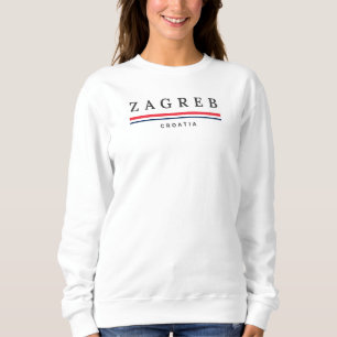 Moletom Cidade de Zagreb Croácia