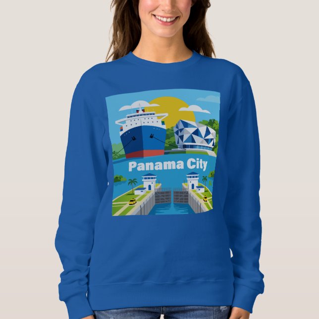 Moletom Cidade do Panamá Panamá (Frente)