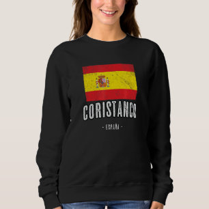Moletom Cidade do Sinalizador Es da Espanha Coristanco - B