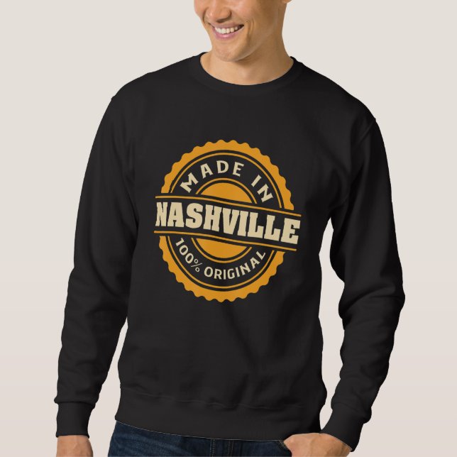 Moletom Cidade Natal Nashville (Frente)