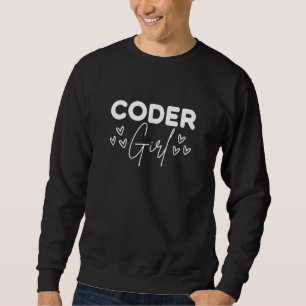 Moletom Ciência da Computação Coder Girl