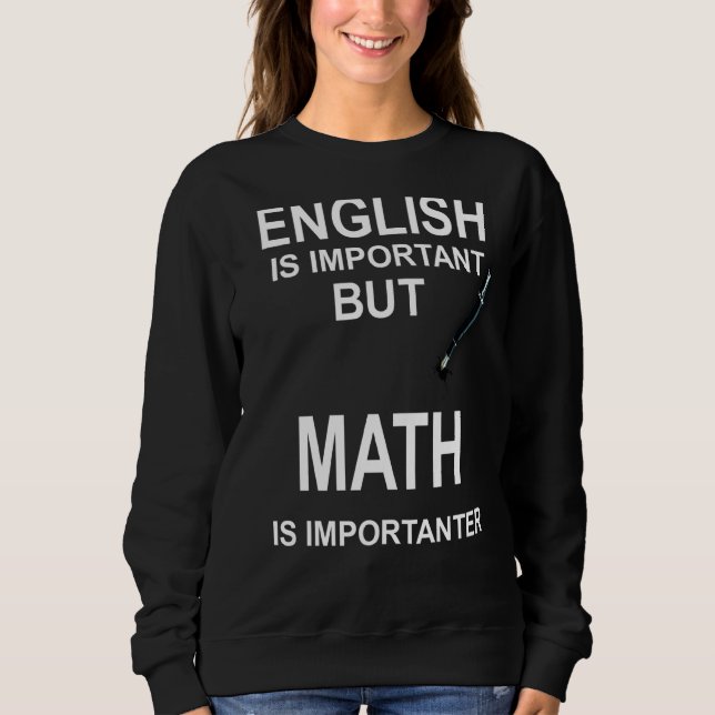 Moletom Ciência da Matemática (Frente)