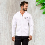 Moletom Cientista com Telescope Astronomy Science Humor<br><div class="desc">Entre no universo com o Cheio Zip Hoodie dos Homens, mostrando um gráfico impressionante de um astrônomo percorrendo um telescópio. Perfeito para estargazistas e sonhadores, esse capuz combina conforto com um toque de encanto celestial. Criado a partir de tecidos suaves e de alta qualidade, ele oferece calor e durabilidade para...</div>