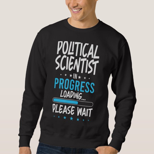 Moletom Cientista Político em Andamento (Frente)