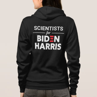 Moletom Cientistas do Texto Personalizado de Biden Harris