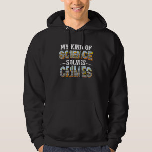 Moletom Cientistas Forenses Masculinos Meu Tipo De Ciência