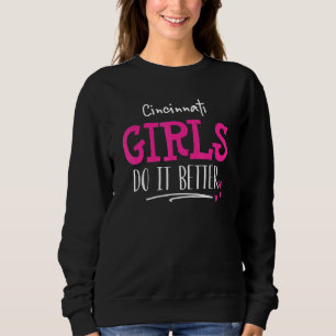Moletom Cincinnati Girls Design - Nós Fazemos Melhor