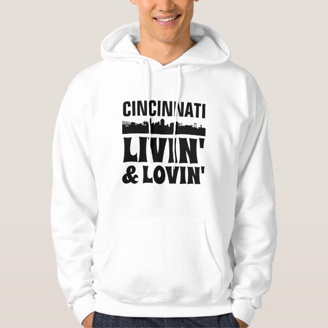 Moletom CINCINNATI LIVING & LOVIN'T-shirts & Hoodies (Frente)