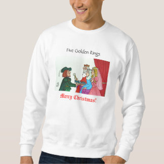 Moletom Cinco anéis dourados