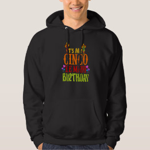 Moletom Cinco de Mayo Aniversário É Meu Cinco de Mayo Birt