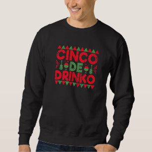 Moletom Cinco de Mayo — Cinco mexicano De Drinko 1