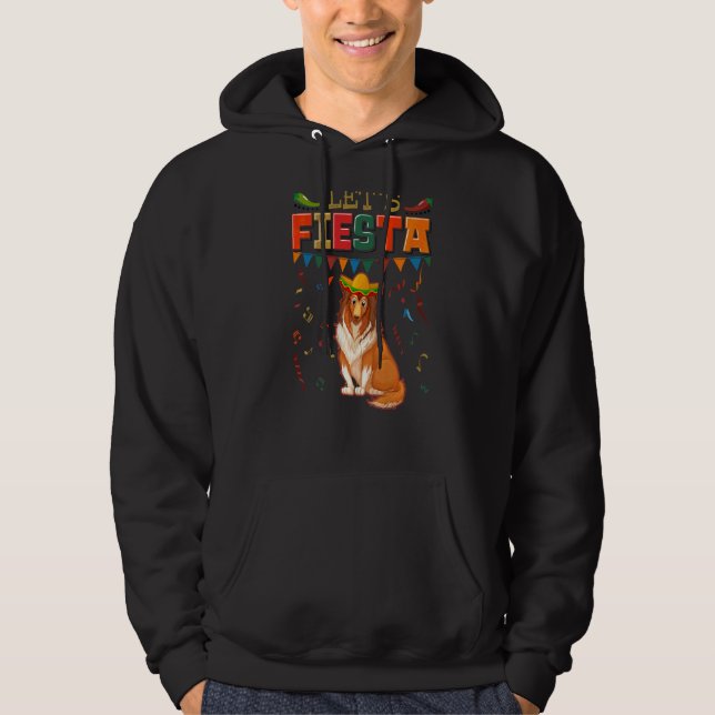 Moletom Cinco De Mayo Fiesta Vamos Fiesta Shetland Sheepd (Frente)