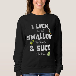 Moletom Cinco De Mayo Funny I Lick Salt Swallow Tequila Su