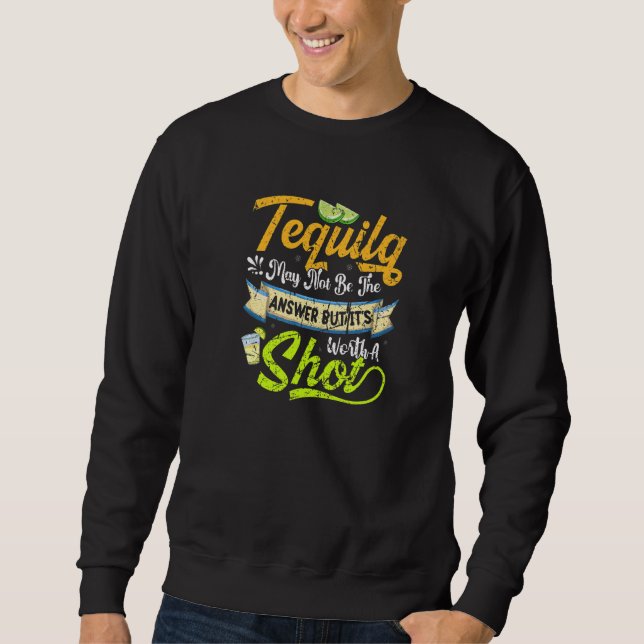 Moletom Cinco De Mayo Mexicano Tequila Não Responde Vale S (Frente)