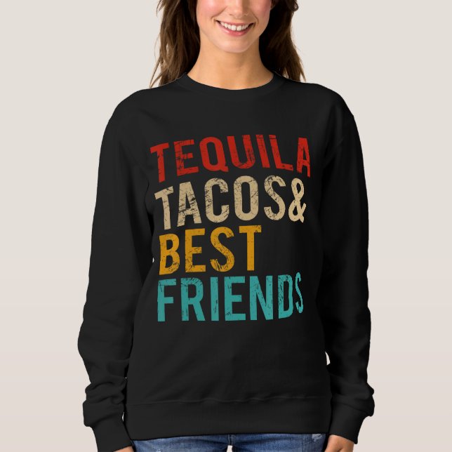 Moletom Cinco de Mayo Tequila Tacos Melhor Bebendo de Amig (Frente)