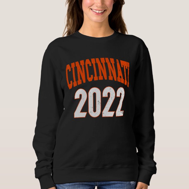 Moletom CINCY 'NATI Cincinnati OH Matching Family Casal T (Frente)