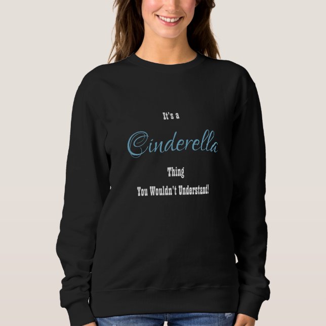 Moletom Cinderella Sweatshirt (Frente)