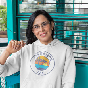 Moletom Cinnamon Bay, St. John, Usvi Faded Classic Style