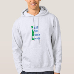 Moletom Cinza de Hoodie Masculina TURISMO NO BRASIL