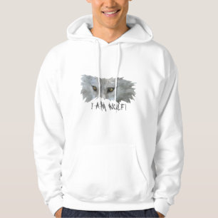 Moletom CINZA WOLF EYES Wildlife Hoodie