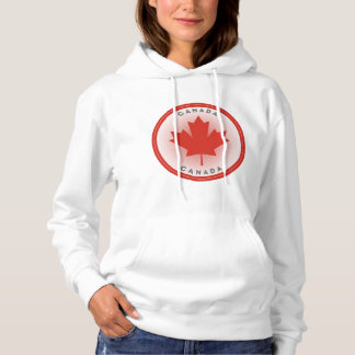Moletom Círculo da Folha de Bordo do Canadá
