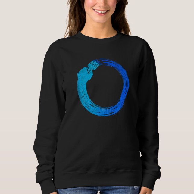Moletom Círculo de Tinta Enso Japonês (Frente)