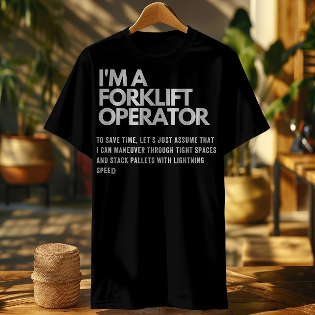 Moletom citação de memórias certificada pela forklevante e (funny forklift gifts quotes)