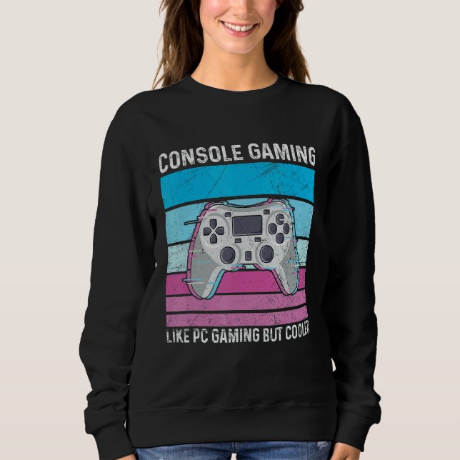Moletom Citação De videos games Para Um Nerd De Controlado (Frente)