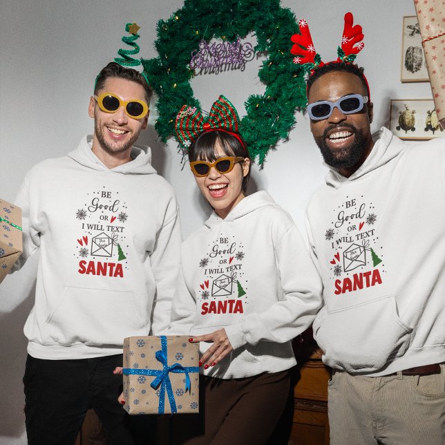 Moletom Citação engraçada de Natal Hoodie (Christmas funny quote Hoodie)