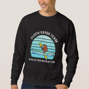 Moletom Citação Kayaking Para Um Rio Kayaker
