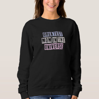 Moletom Citações Coloridas Ideias Melhor Mãe do Universo