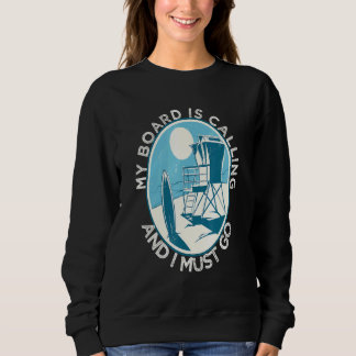 Moletom Citações de Surf Juventude Retro Surfista Pôr do S