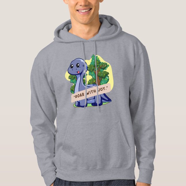 MOLETOM CITAÇÕES DO MUNDO DOS DINOSSAUROS PRÉ-HISTÓRICOS (Frente)