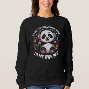 Moletom Citações engraçadas de Panda Fofo