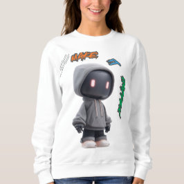 Moletom Citações motivacionais de 3 palavras, amigáveis co