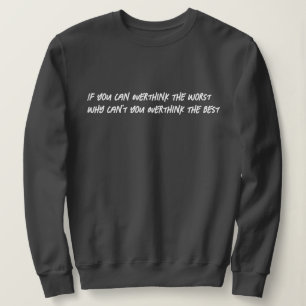 Moletom Citações Personalizadas Positivas Motivacionais Mo