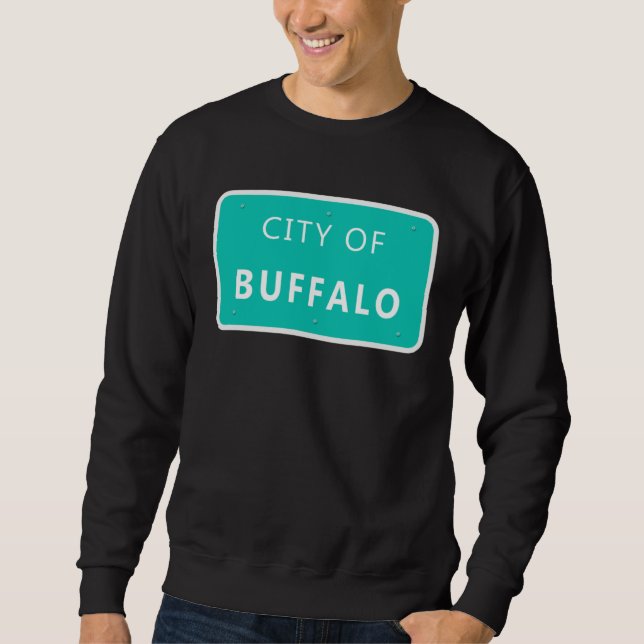 Moletom City of Buffalo Ny Queen City 716 Men and Women (Frente)