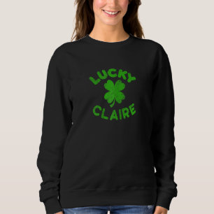 Moletom Claire Irish Family Rua Patrick S Day Lucky Clai