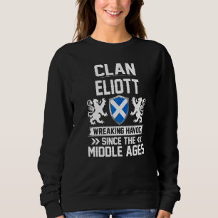 Moletom Clan Eliott Scottish Family Clan Scotland Wreaking