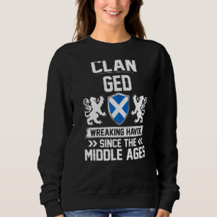 Moletom Clan Ged Scottish Family Clan Scotland Wreaking Ha