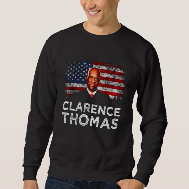 Moletom Clarence Thomas Court Justices Clarence Thomas  1 (Frente)