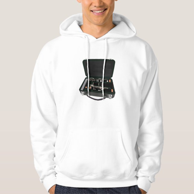 Moletom Clarinet Desmontado Dentro a Suitcase (Frente)