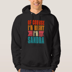 Moletom Claro que estou certo, sou Sandra