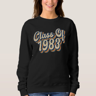 Moletom Classe de 1983 Reunion Vintage