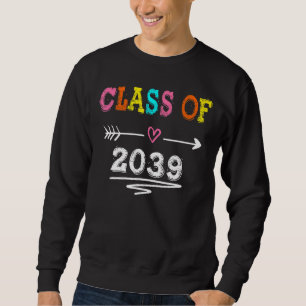 Moletom Classe De 2039 Cresce Comigo Primeiro Dia De Gra E