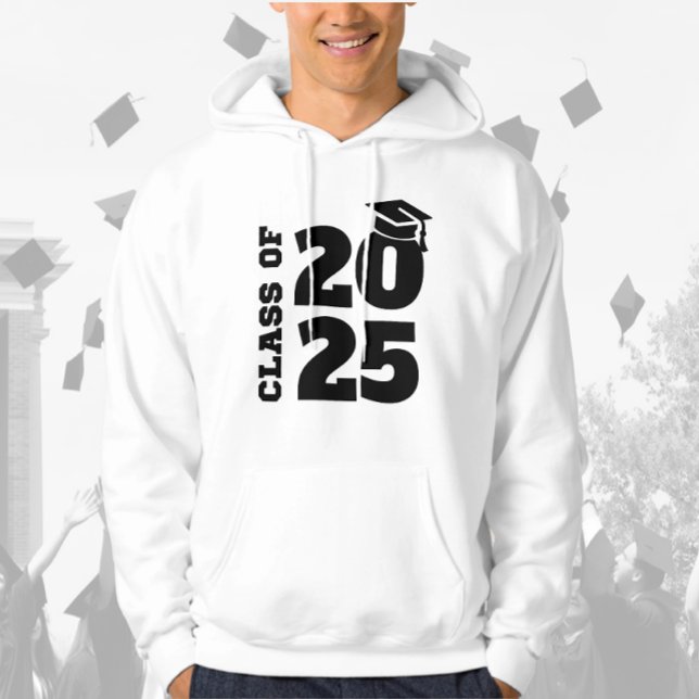 Moletom Classe de Boné preto 2025 e Tassel (Criador carregado)