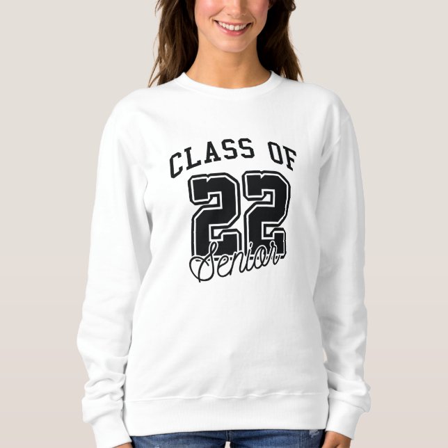Moletom Classe De Mais velho 22 (Frente)