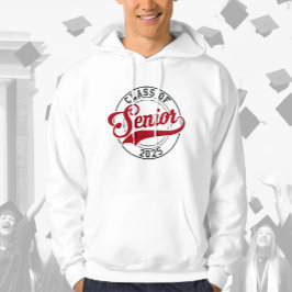 Moletom Classe de mais velho do logotipo vermelho preto 20